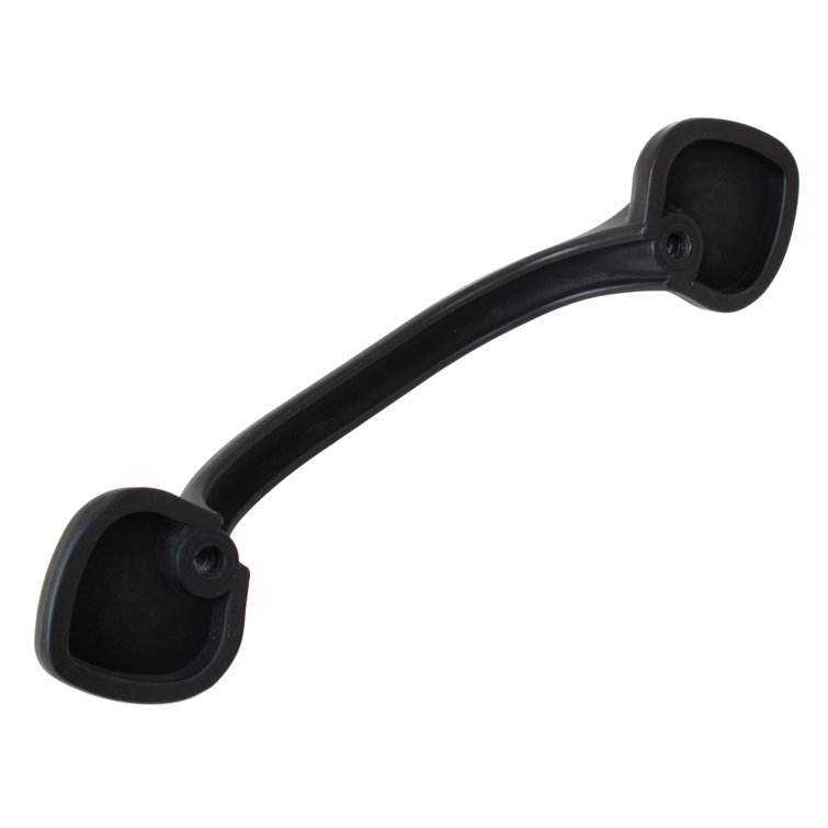 Oil Rubbed Bronze Beaded Spade Cabinet Pull with Mounting Hardware