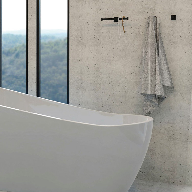 Roma Brushed Gold Brass Minimalist Towel Hook