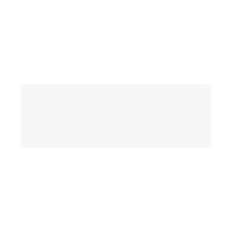 White Glossy 4'' x 12'' Ceramic Subway Wall Tile