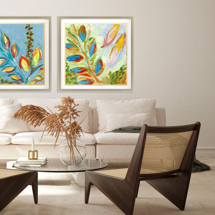 Sassy Botanica II Colorful Framed Art Print