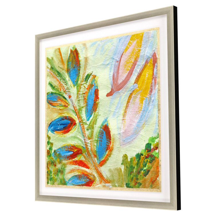 Sassy Botanica II Colorful Framed Art Print
