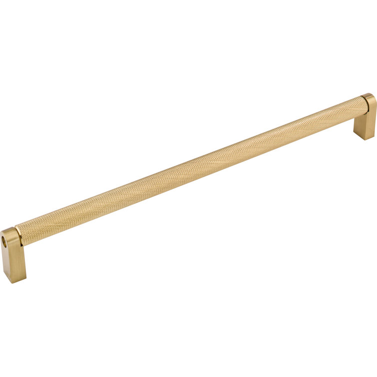 Honey Bronze 18" Modern Industrial Bar Pull