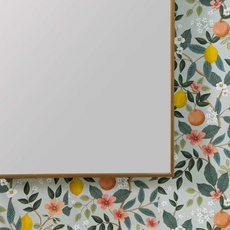 Simone Gold Metal Recess and Surface Mount Medicine Cabinet