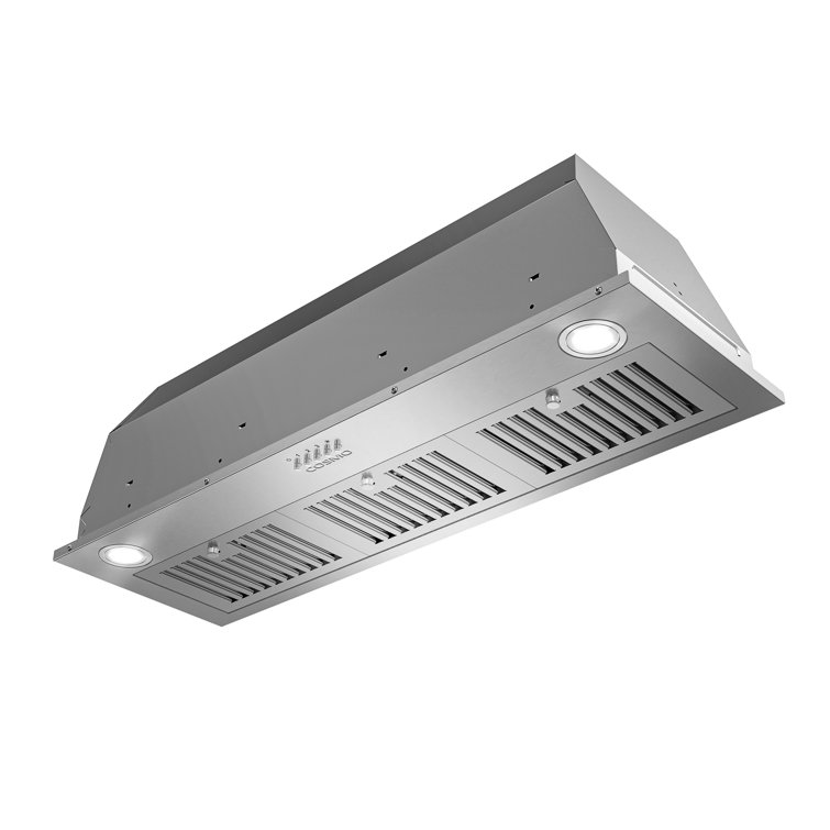 36-Inch Stainless Steel Convertible Insert Range Hood