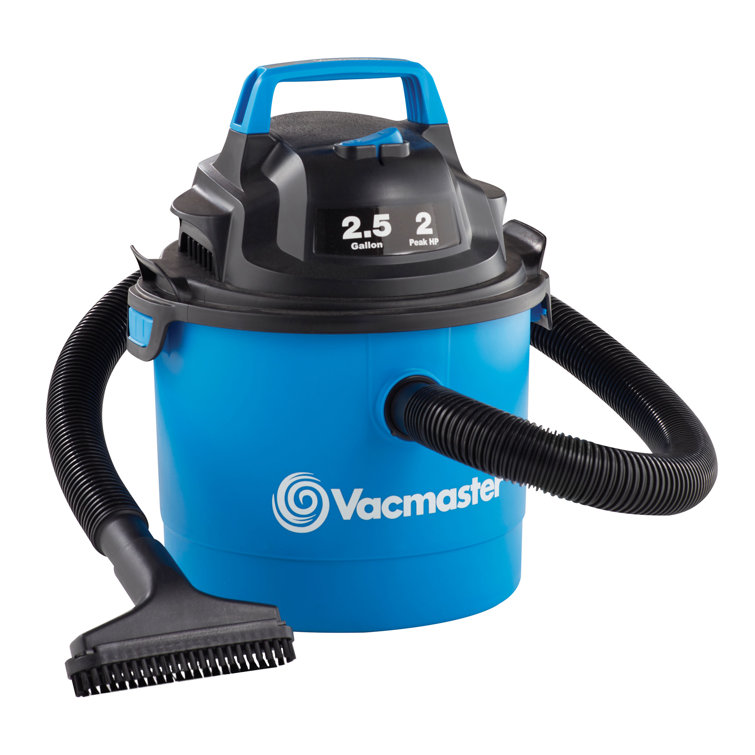 Vacmaster 2.5 Gallon Blue Wet/Dry Wall Mount Vacuum