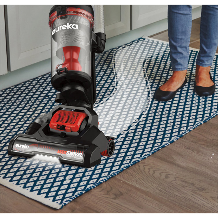 Eureka Max Swivel Red Bagless Upright Vacuum for Pets