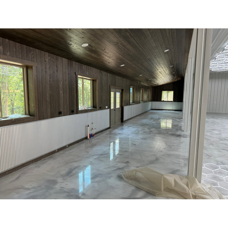 Galvalume Silver 24in x 36in Corrugated Metal Wall Panel