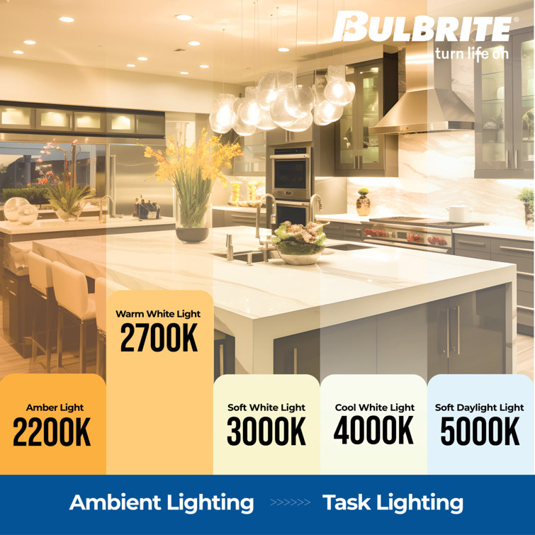 Clear 60 Watt Equivalent Dimmable LED Filament Bulbs