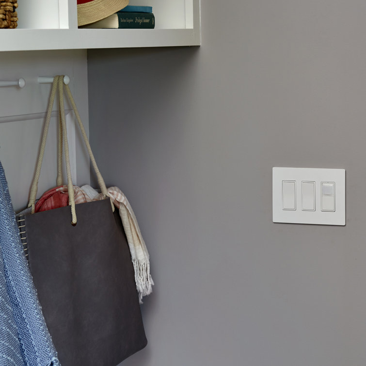 Tri-Color Polycarbonate Motion Sensing Rocker Light Switch