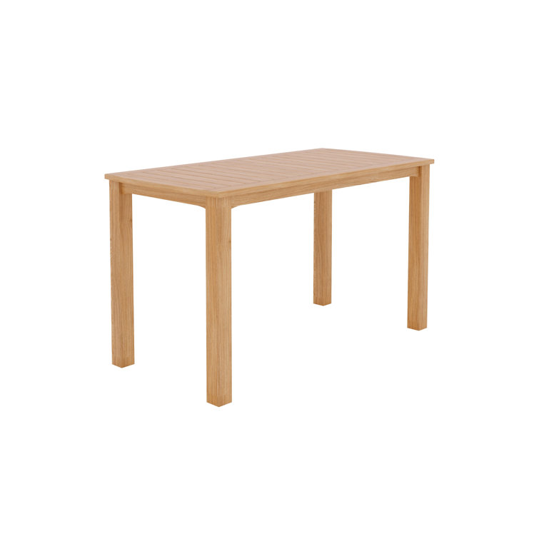 Mirador Rectangular Brown Teak Outdoor Dining Table