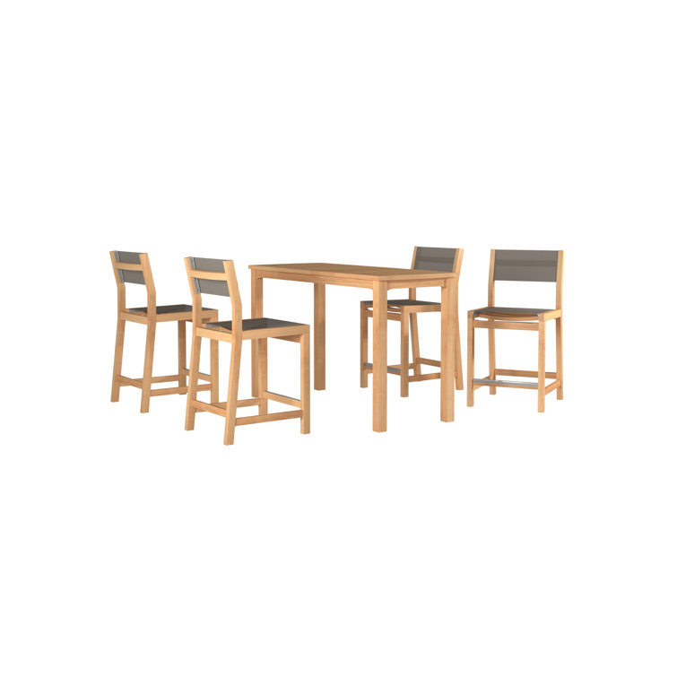 Mirador Rectangular Brown Teak Outdoor Dining Table