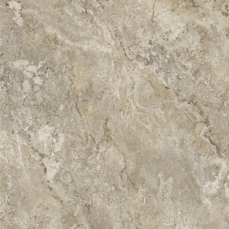 Travertine 12" x 24" Waterproof Click Lock Vinyl Tile Flooring