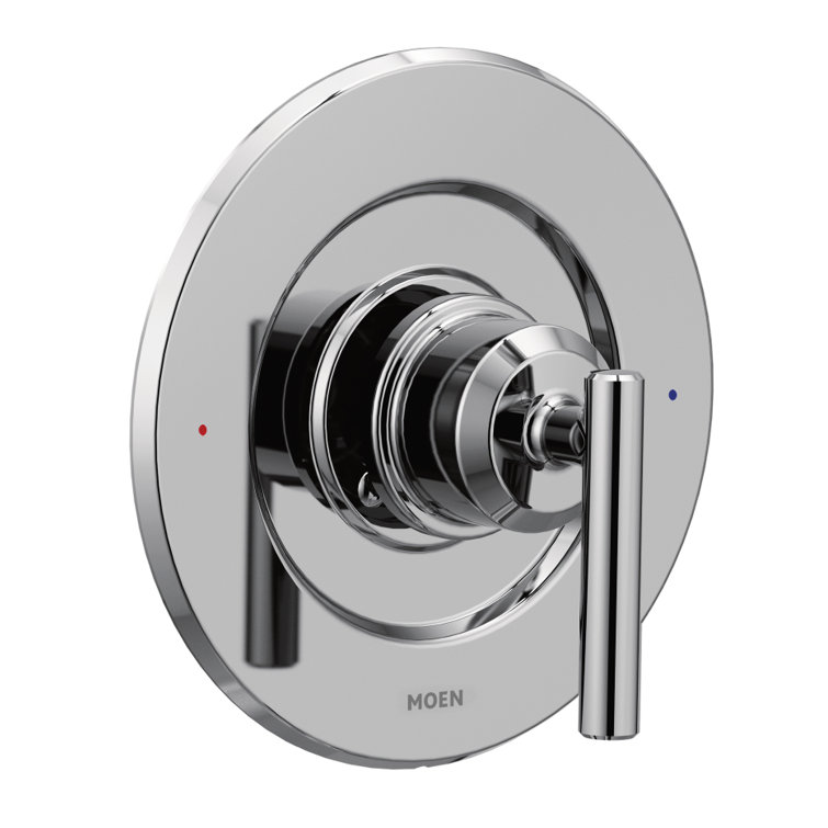 Gibson Chrome Wall-Mounted Lever Shower Trim
