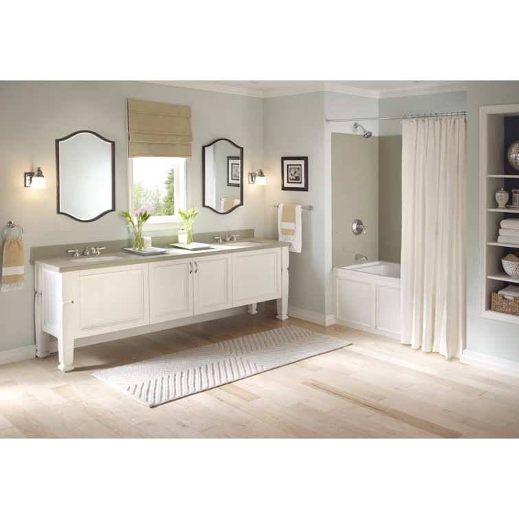Allura Chrome 2-Handle Mid-Arc Widespread Bathroom Faucet