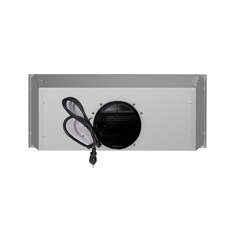 Streamline 28" Stainless Steel and Black Insert Range Hood
