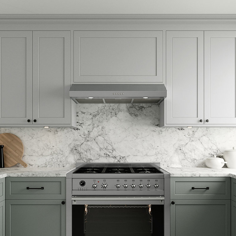 Streamline 36" Stainless Steel Under Cabinet Range Hood with LED Lights