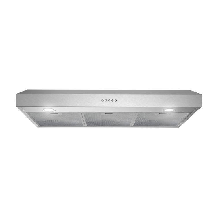 Streamline 36" Stainless Steel Under Cabinet Range Hood with LED Lights