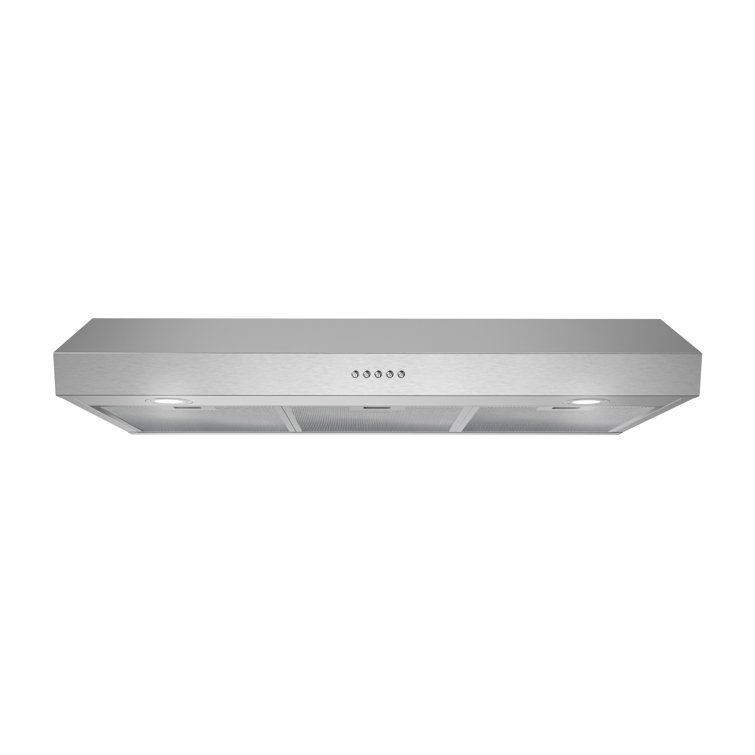 Streamline 36" Stainless Steel Under Cabinet Range Hood with LED Lights