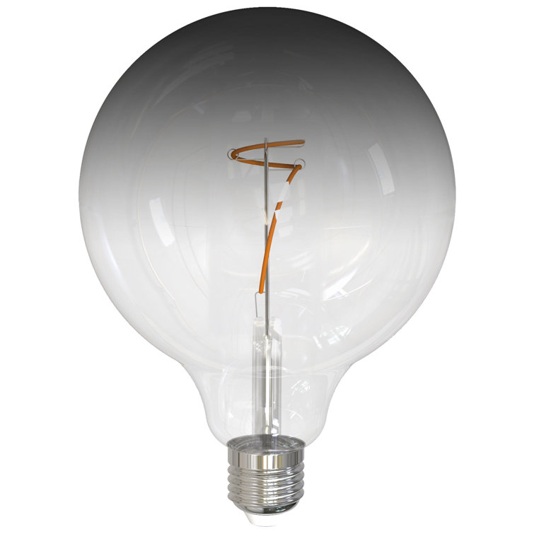 4.5 Watt Clear Glass Dimmable G40 Light Bulb with Medium Base