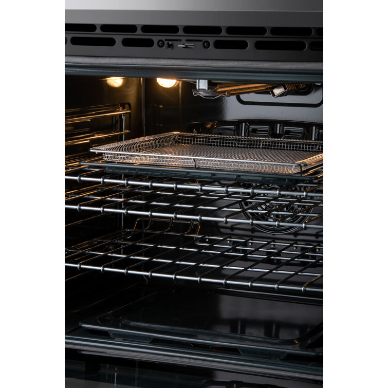 30-inch Stainless Steel Freestanding Gas Range with Convection and Self-Cleaning
