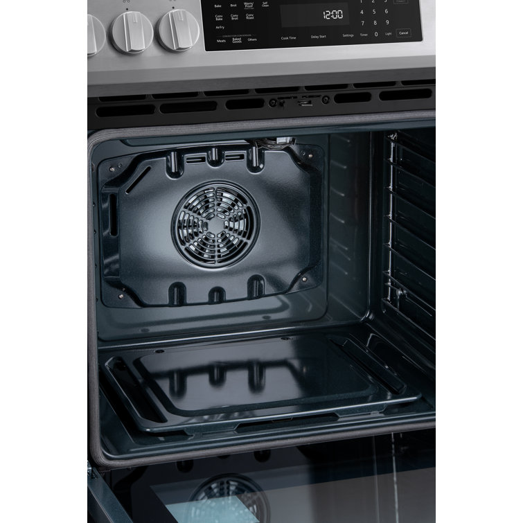 30-inch Stainless Steel Freestanding Gas Range with Convection and Self-Cleaning