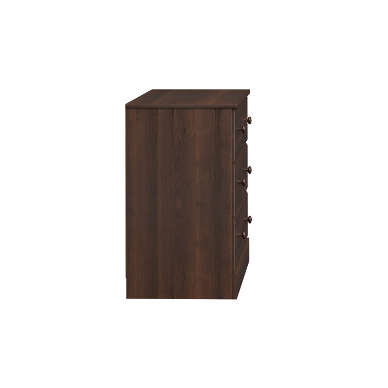 Espresso 55'' Horizontal Double Dresser with Extra Deep Drawers