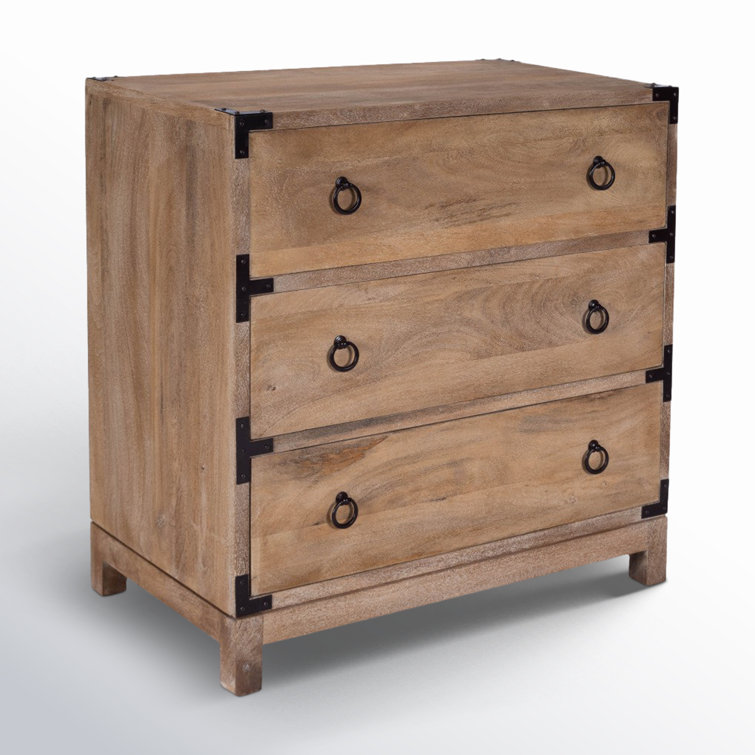 Forster 144'' Extra Deep Brown Campaign Chest with Ball Bearings