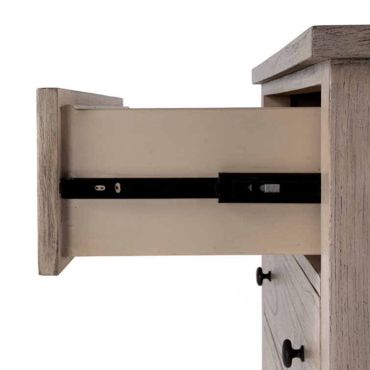 Desert Sand Traditional 3-Drawer Dresser with Bronze Hardware