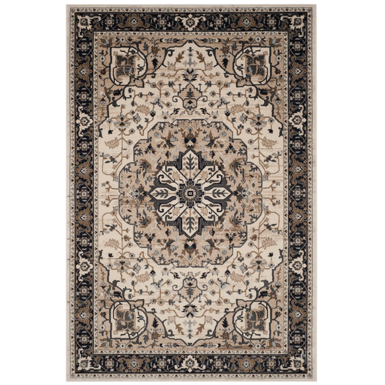 Elysian Bliss Blue 9' x 12' Hand-Knotted Easy Care Area Rug
