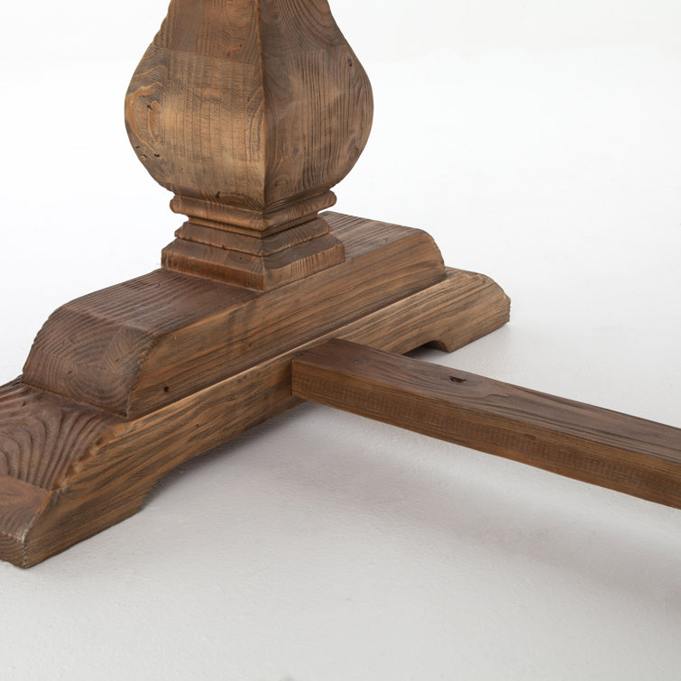 Durham Reclaimed Oak and Fir Rectangular Dining Table