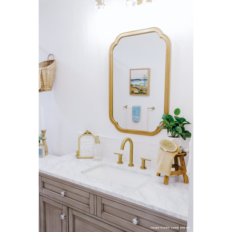 Parma Elegance Brushed Bronze Deck Mounted Faucet with Ceramic Handles