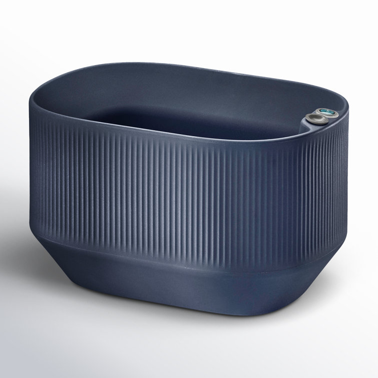 Midnight Blue Rectangular Modular Outdoor Planter Box