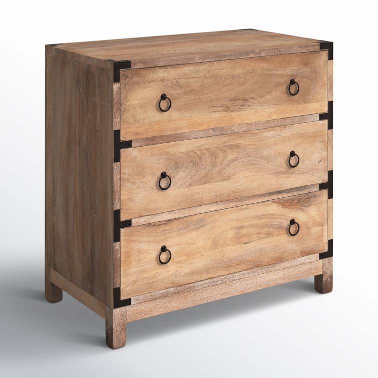 Forster 144'' Extra Deep Brown Campaign Chest with Ball Bearings