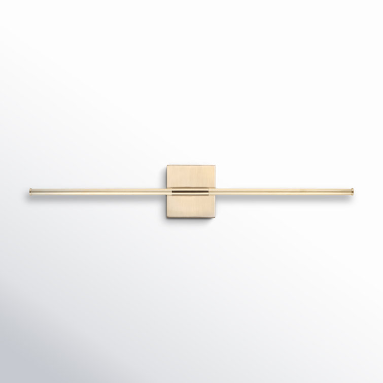 Gallatin Gold Metal Dimmable LED Wall Sconce
