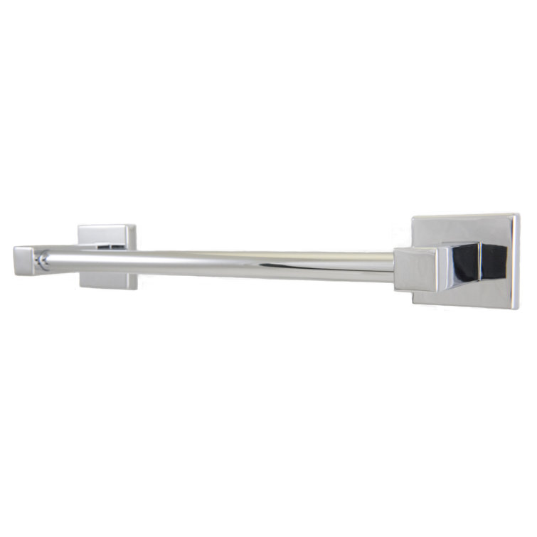 Primo 24-Inch Polished Chrome Wall Mounted Towel Bar