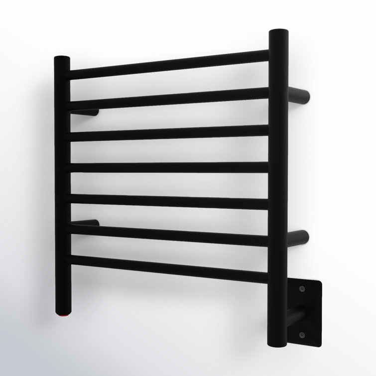 Matte Black Stainless Steel Wall Mounted Towel Warmer
