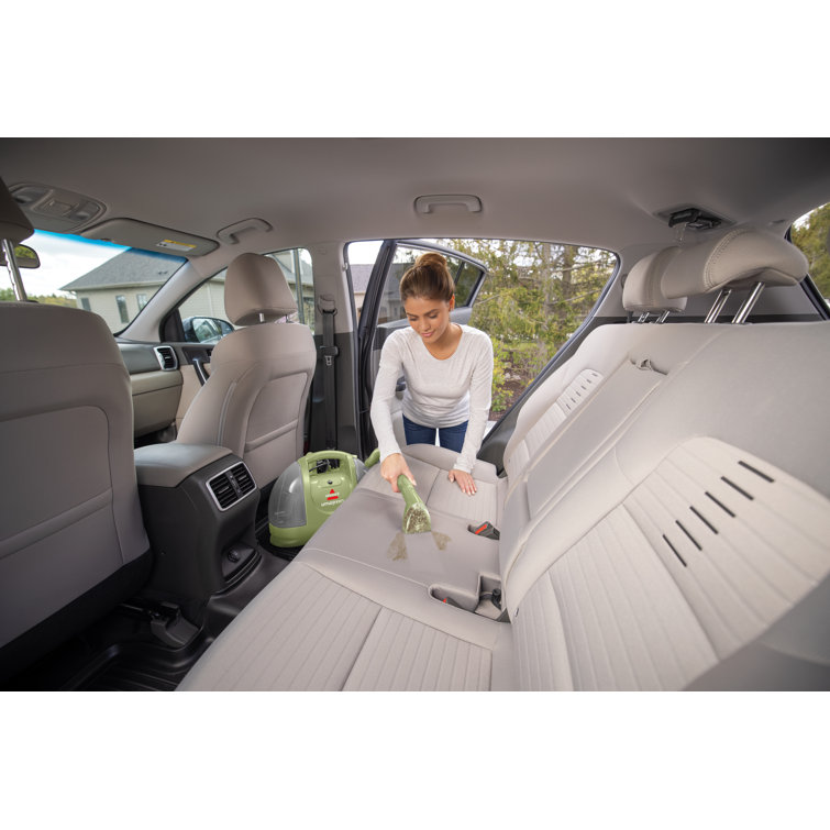 Green Portable Upholstery and Carpet Cleaner with Tools