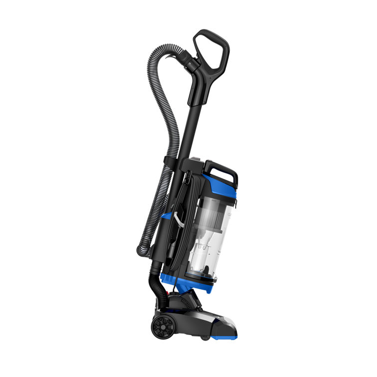Black and Blue Bagless Upright Vacuum for Pet Hair