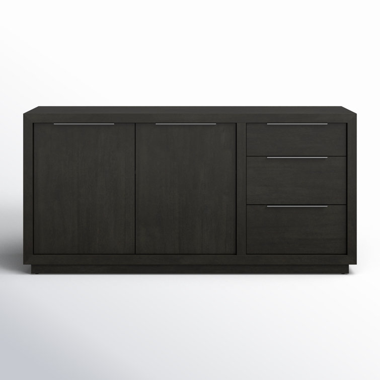 Modus Oxford 66'' Distressed Basalt Gray Contemporary Sideboard
