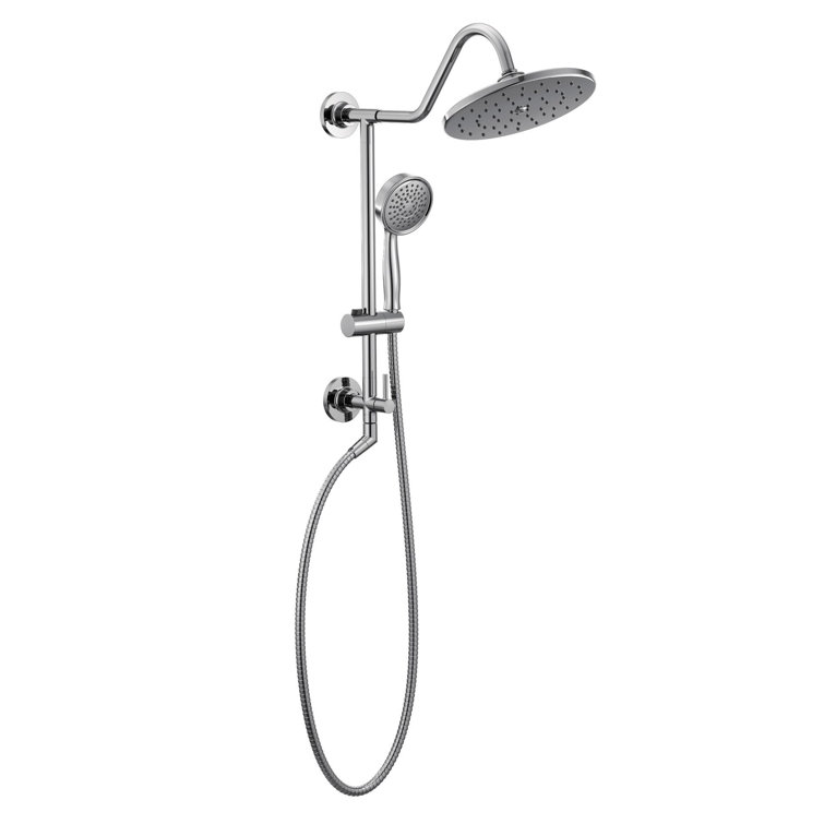 Pulse 10" Square Rain Shower Head in Polished Nickel