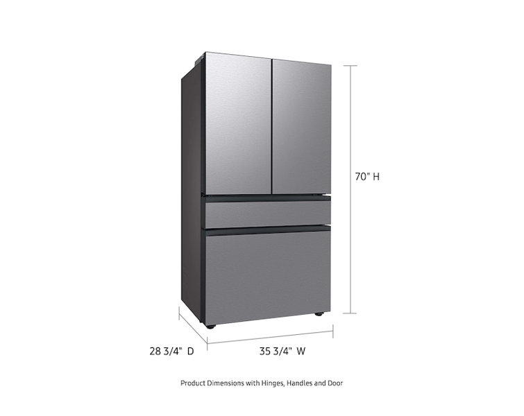 Stainless Steel 23 Cu. Ft. French Door Refrigerator with Ice Maker