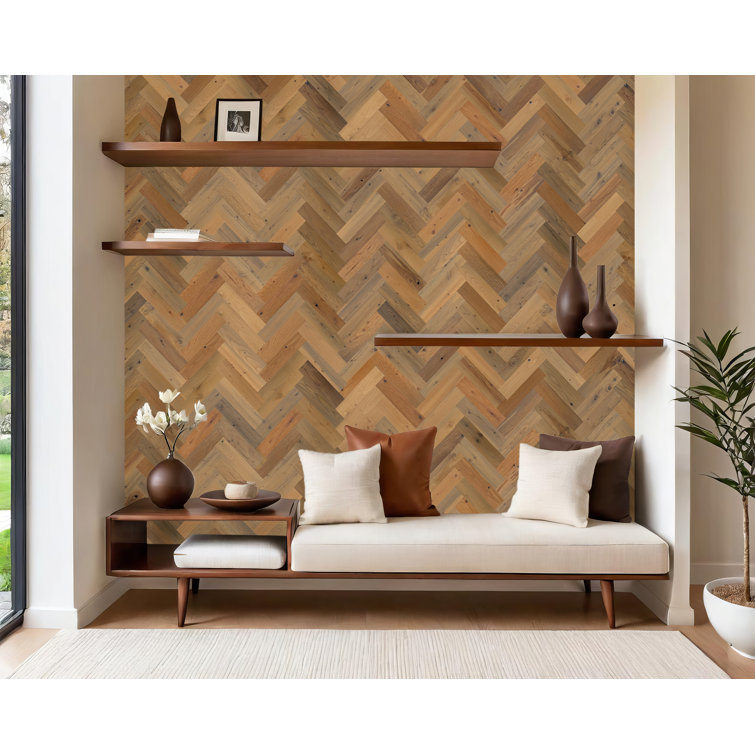 Sandy Beach Reclaimed Wood Peel & Stick Wall Planks