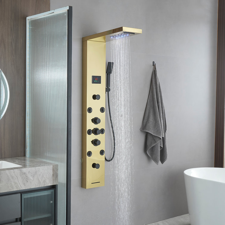 57.99'' Shower Panel with Fixed Shower Head