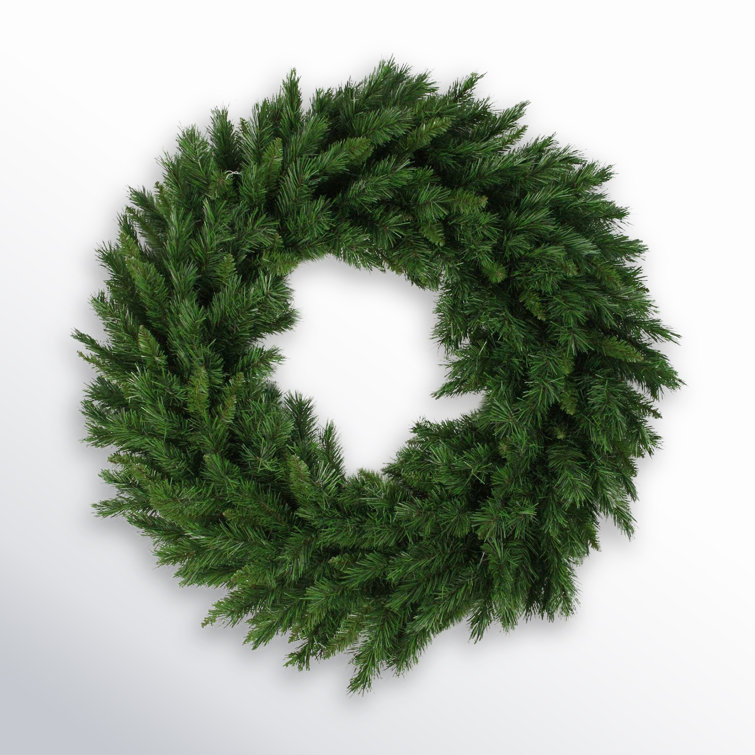 48" Lush Green Pine Artificial Christmas Wreath for Outdoors