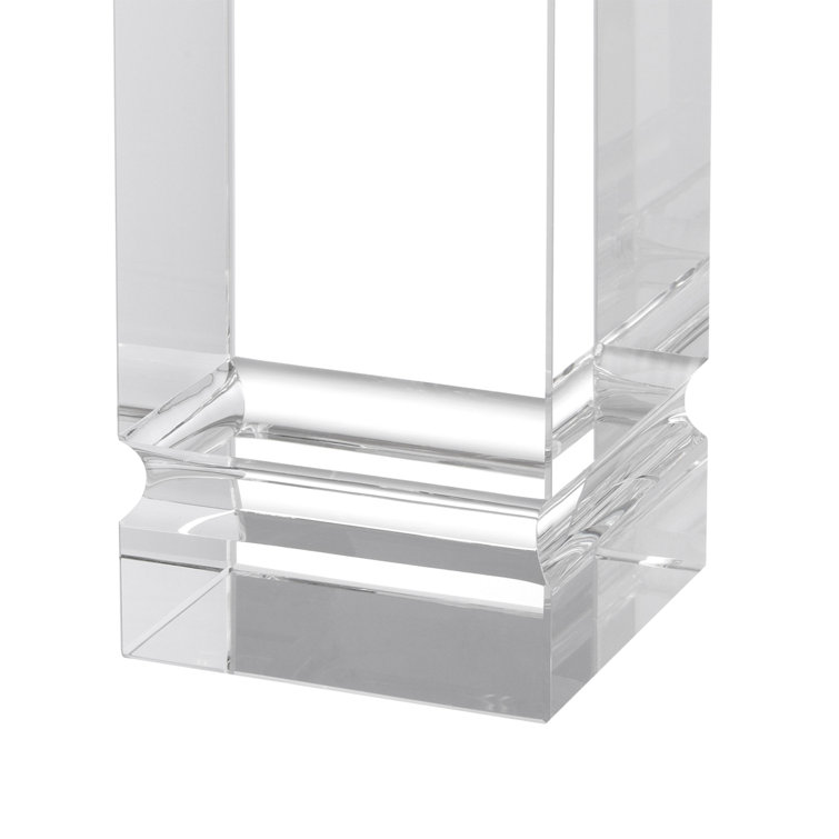 Tillary Clear Crystal Tealight Candle Holder