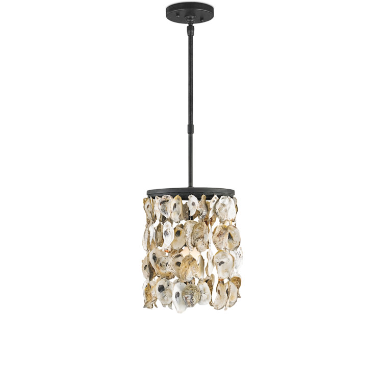 Blacksmith Natural Wrought Iron 1-Light Pendant