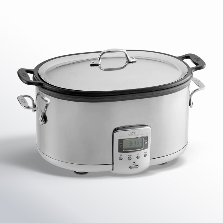 Stainless Steel 7 Qt. Slow Cooker with Digital Display