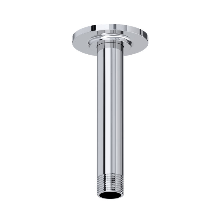 6-Inch Chrome Ceiling Mount Shower Arm