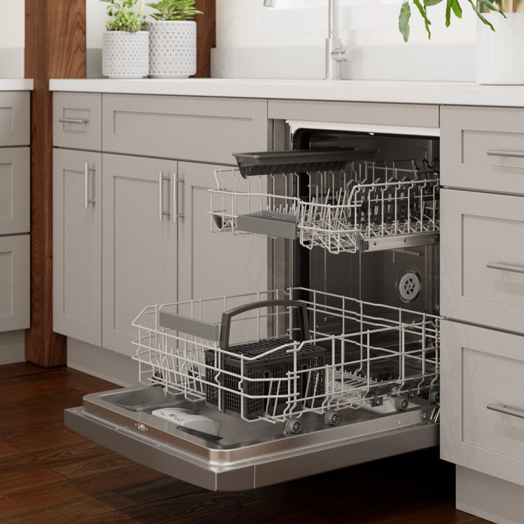 24" Stainless Steel Front Control Smart Built-In Dishwasher