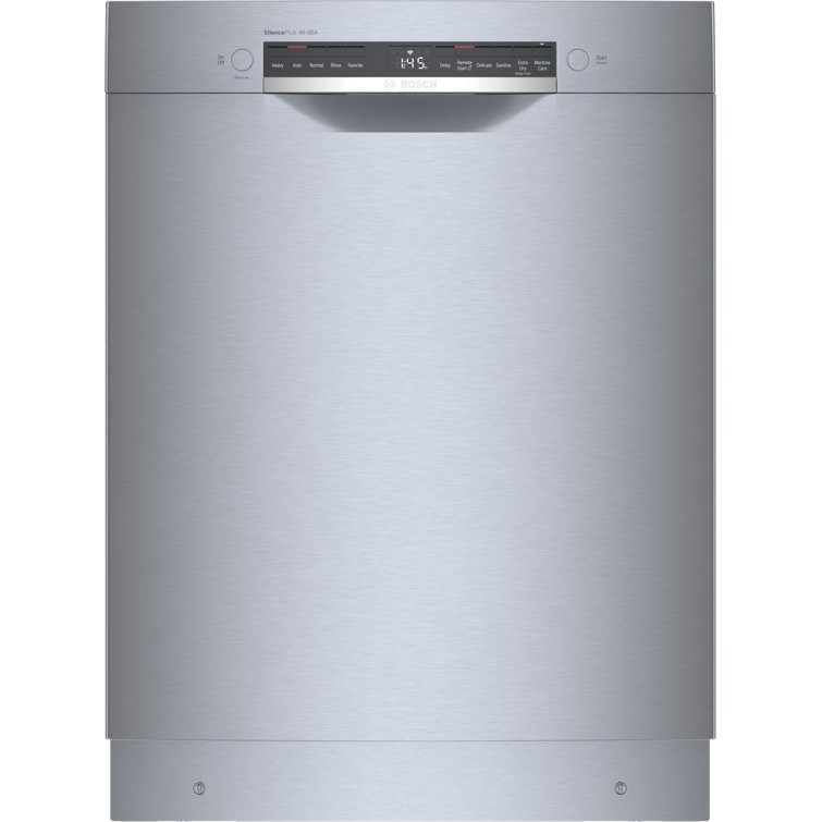 24" Stainless Steel Front Control Smart Built-In Dishwasher
